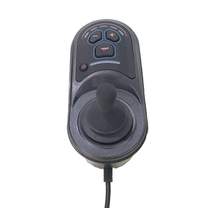 24V 250 Wát lập trình điện xe lăn động cơ joystick điều khiển với phím điều khiển không dây xử lý - Product Image 2