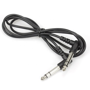 <span class=keywords><strong>Cable</strong></span> de Audio estéreo para instrumento de guitarra, <span class=keywords><strong>TRS</strong></span> de 1/4 "a 6,35mm, 1/4", <span class=keywords><strong>TRS</strong></span>, de ángulo recto - Product Image 4
