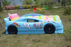 Bestseller Personal Style Möbel Bett Kindergarten Mode Cartoon Rennwagen Kunststoff Kinder auto Bett Vorschule Bett - Product Image 3