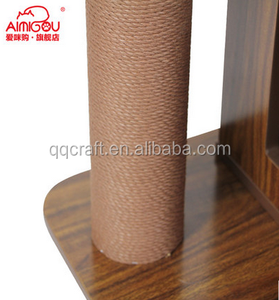 BSCI QQ-pet Direkt ab Werk Preisgünstiger Umweltfreundlicher Moderner Cartoon-Katzenbaum / Katzenmöbel aus Holz - Product Image 5