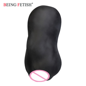 Memek Mini Hitam untuk Pria Mainan Seks <span class=keywords><strong>Vagina</strong></span> Masturbasi - Product Image 4