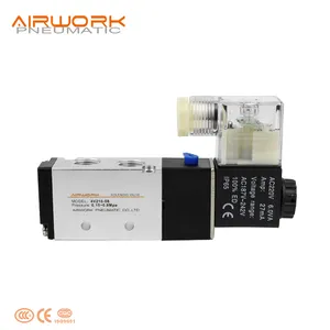 Componente Neumático Airtac de Alta Calidad, Válvula Solenoide 4v 210-08 24vdc 4v-210-08 4v230-08 - Product Image 1