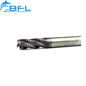 BFL CNC Freze Carbide 4 flautas Desbaste Endmill Herramienta de fresado Moldeador de dientes ásperos Molino de extremo de diente - Product Image 4