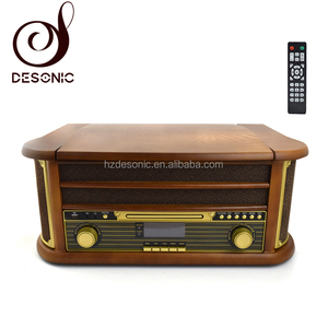 Nouveau système de platine en bois naturel, avec <span class=keywords><strong>radio</strong></span> DAB, meilleure vente - Product Image 6