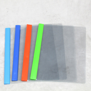 Papelería de fábrica al por mayor de encargo de plástico transparente de PVC plegable Tapa dura <span class=keywords><strong>Carpeta</strong></span> de archivo A4 - Product Image 1
