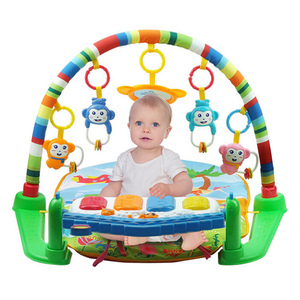 Piano de pedal suave 5 en 1, <span class=keywords><strong>gimnasio</strong></span> de actividad para bebé con luz musical - Product Image 3