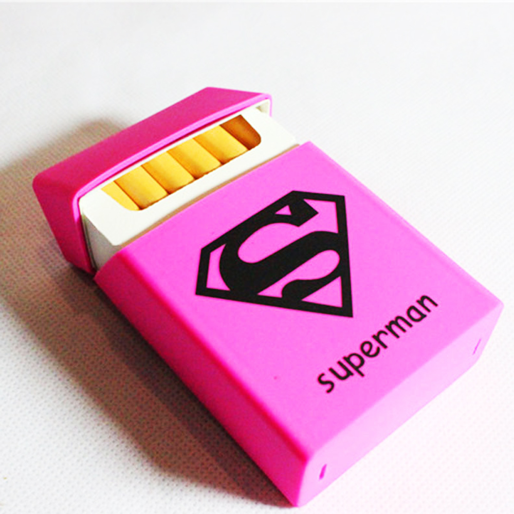 Colorful Silicone Personalized Cigarette Cases