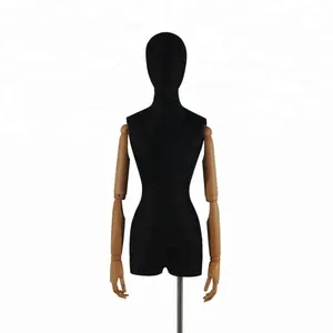 Fashion Lady Women Female Torso linen Mannequin For Window Display