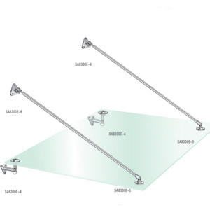Canopy Building Phần Cứng Canopy Chủ Thép Không Gỉ Glass Mái Hiên Nhôm CE Được Phê Duyệt Cao Mái Hiên Cửa Sổ Của Nhãn Hiệu <span class=keywords><strong>Winder</strong></span> - Product Image 2