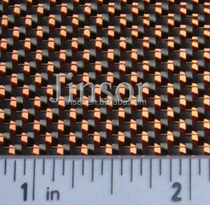 Tissu en fibre de carbone doré 3K tissé à haute brillance pour l'industrie automobile - Product Image 4