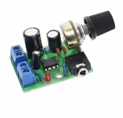 Baru Kedatangan LM386 Audio Power Amplifier Board DC 3 V ~ 12 V 5 V Mini Amp Modul Volume Yang Dapat Disesuaikan