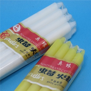 Bougies en paraffine, couleur rouge et noire, prix bon marché, g - Product Image 4