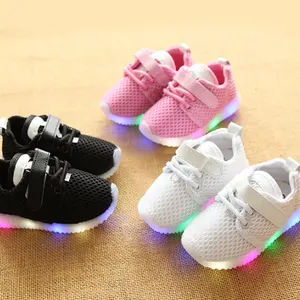 Sepatu Senter Bayi Jaring Led Anak