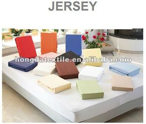 Teint solide Doux <span class=keywords><strong>Jersey</strong></span> de Coton <span class=keywords><strong>Draps</strong></span> <span class=keywords><strong>Draps</strong></span> <span class=keywords><strong>housse</strong></span> - Product Image 6