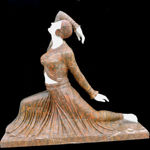<span class=keywords><strong>Classique</strong></span> Conceptions de granit jardin décoration mixte couleur de <span class=keywords><strong>danse</strong></span> <span class=keywords><strong>femme</strong></span> statues - Product Image 1