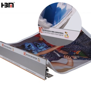 Guangzhou huibaimei informazioni aluminio cornice di estrusione di alluminio caja de luz perfiles de aluminio - Product Image 4
