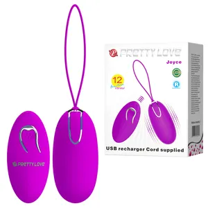 Best-seller Vibromasseur vagin pour femmes Télécommande sans fil Oeufs de saut Vibration forte Rechargeable par USB