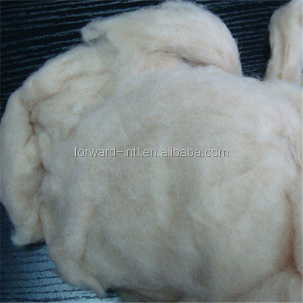 pure 100% wool fiber Micro fiber dehaired wool