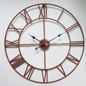 <span class=keywords><strong>Horloge</strong></span> murale grande taille antique <span class=keywords><strong>horloge</strong></span> 30 pouces chiffre Romain <span class=keywords><strong>horloge</strong></span> extérieure - Product Image 1