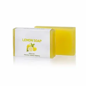 Naturale Schiarente Olio Essenziale di Limone Sapone Fatto A Mano