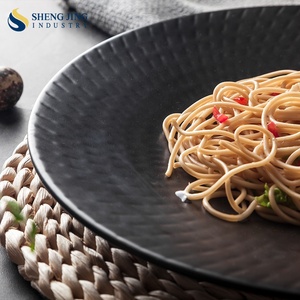 <span class=keywords><strong>Vajilla</strong></span> para restaurantes, platos aperitivos negros de 11,25 pulgadas - Product Image 4