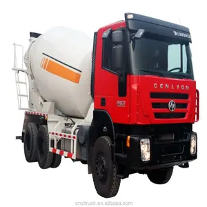 Camión Iveco camión Hongyan genlyon camión 12m3 hormigonera mezclador planetario