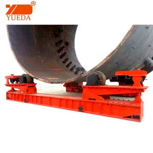 Yueda brand 2Ton-1200Ton adjustable roller for tank pipe vessel welding