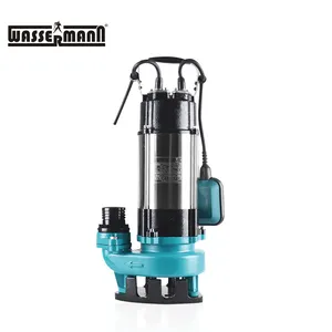 0.55kw 2.2 Kw ที่ดีที่สุดราคา Submersible Sewage ปั๊ม