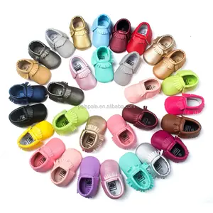 Nuovo Design Mocassini per Neonati <span class=keywords><strong>Scarpe</strong></span> <span class=keywords><strong>Sportive</strong></span> Colorate in Rete e Pelle PU per Bambini Bestseller - Product Image 1