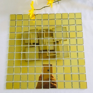 AYSHA Versione Aggiornata Antiossidante 3.2mm 30x30cm Piastrelle Mosaico in Vetro Quadrate Eco-Friendly - Design Moderno per Decorazione Murale Soggiorno - Product Image 3