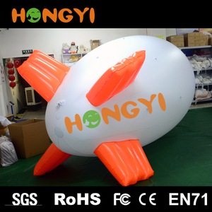 Fabricantes promocional inflable dirigible gota grande mostrar helicóptero naranja moda cola modelo - Product Image 5