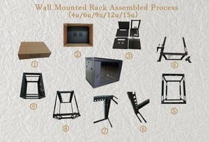 KICO 9U DDF Treo Tường Máy Chủ Rack Mạng Tủ Dữ Liệu Trung Tâm Máy Chủ Rack <span class=keywords><strong>19</strong></span> Inch - Product Image 5