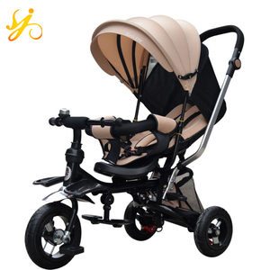 2018 yeni model katlanabilir bebek <span class=keywords><strong>3</strong></span> tekerlek trike araba/çocuklar büyük tekerlek trike/ride on oyuncak çocuk arabası trike - Product Image 3