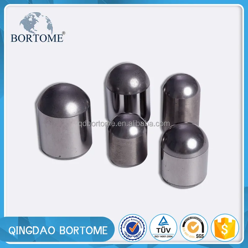 Solid Carbide China Famous Factory Quality Assured K10 YG6 YG15 P30 K20 Tungsten Carbide Button Inserts for Rock Drilling Tools Mining Tools