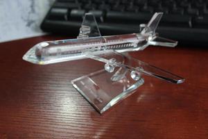 Wholesale <strong>Cheap</strong> Superior Design <strong>Crystal</strong> Airplane <strong>Crystal</strong> Model for House Decoration - Product Image 3