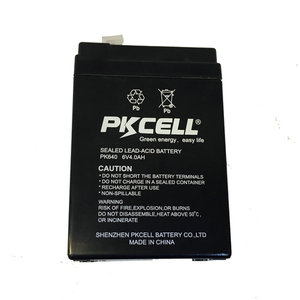 Batería de ácido de plomo sellada exide sin mantenimiento <span class=keywords><strong>6v</strong></span> <span class=keywords><strong>4ah</strong></span> 20hr para coche de golf