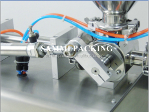 Novela china productos crema semi automático de la máquina de llenado de alibaba cn - Product Image 2