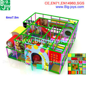 Ocean theme area infant play games, 3 floor area child play games with's slide tunnel - Product Image 1