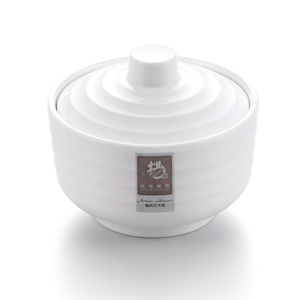 Jamie Infrangibile Bianco 100% Melamina Ciotola di Zucchero - Product Image 5