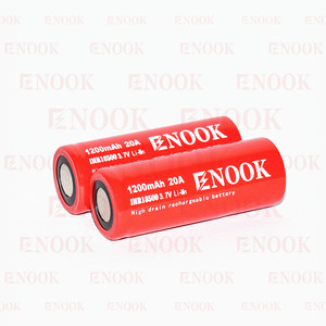 Alta calidad 20amp IMR enook 18500 1200 mAh batería recargable PK <span class=keywords><strong>Sony</strong></span> VTC3 vaporshark batería - Product Image 4