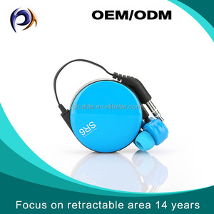 Écouteurs rétractable filaires, pour téléphone portable, <span class=keywords><strong>Apple</strong></span>, avec micro, casque d'écoute, pour iPhone, iPad, <span class=keywords><strong>iPod</strong></span>, prix d'usine - Product Image 2