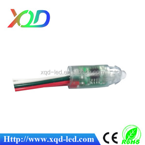 Dc5v IP65 IP68 12 mm inteligente IC controlada programable ws2811 / IPD 6803 9803 RGB LED del Pixel luz - Product Image 4