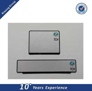 Gros Tchad En Aluminium blanc Plaques D'immatriculation voiture - Product Image 1