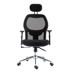 Respaldo de malla filp hasta armest color negro ergonómico silla de oficina ejecutiva - Product Image 1