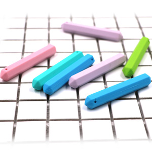 Muestra libre adulto silicona donut colgante teether al por mayor dentición del bebé - Product Image 3