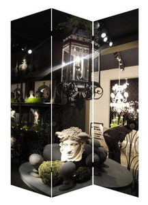 Biombo tabique <span class=keywords><strong>London</strong></span> city blanco y Negro imágenes impresión de la lona para la decoración del hogar arte trabajo precio barato - Product Image 4