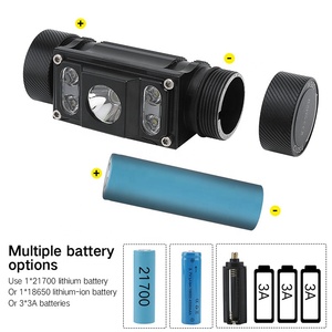 Linterna Frontal <span class=keywords><strong>de</strong></span> Alta Potencia BORUiT B50, Mini Linterna Frontal LED Recargable por USB con Imán <span class=keywords><strong>para</strong></span> Caza y Reparaciones - Product Image 3