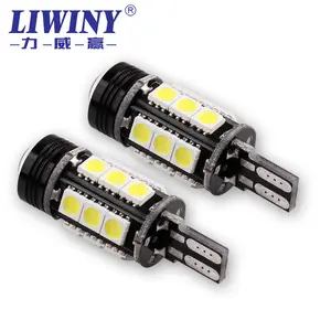 Liwiny pasokan pabrik W16W T15 5050 15SMD mobil mundur cadangan lampu Led dengan lensa proyek daya tinggi cahaya mundur Led