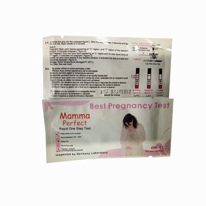 <span class=keywords><strong>HCG</strong></span> mang thai Mamma hoàn hảo Nhanh Chóng một bước nước tiểu kiểm tra dải/cassette - Product Image 4