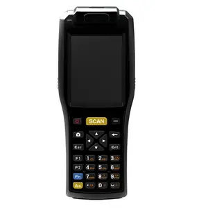 samsung terminal Suppliers-Terminal PDA Genggam dengan Printer Barcode Reader GPRS BT